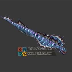 拉扎什蝰蛇  蛇3D模型