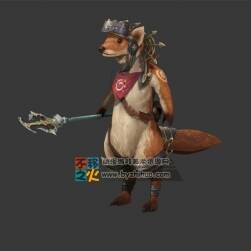 黃鼠兵 Max模型 不含骨骼綁定