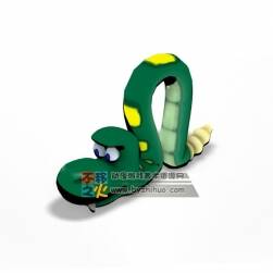 可愛的小蛇 Max模型