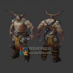 牛角 頭盔 戰(zhàn)士 巨人 模型