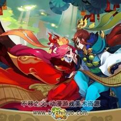 QQ仙靈 卡通角色場(chǎng)景設(shè)計(jì)原畫合集