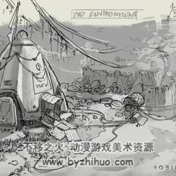 PSVR ROBINSON THE JOURNEY 羅賓遜旅途 概念原畫(huà)圖集 229P