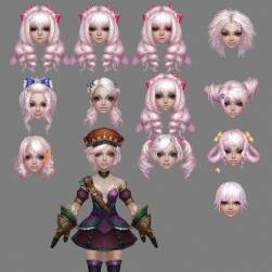 神魔大陸--矮人族女模型