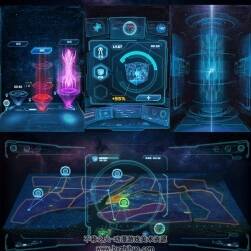 科幻未來風(fēng)格UI界面圖集 參考素材合集 1518P