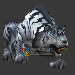 魔獸 利爪白虎 Max模型