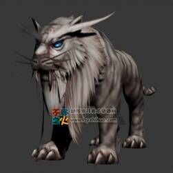 長須白虎 Max模型