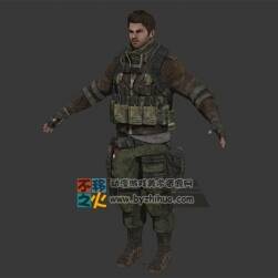 次世代帥哥士兵戰(zhàn)士模型