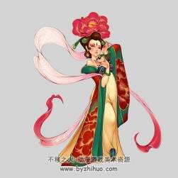 中國(guó)古風(fēng)卡通風(fēng) 仙俠原畫鑒賞合集