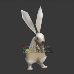 簡化兔子 Max模型