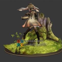 二次元 少女 耳朵 蘿莉 模型