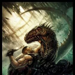 射擊類 恐龍獵人 角色場(chǎng)景概念設(shè)計(jì)合集