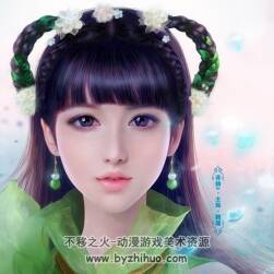 中國古風(fēng)玄幻角色原畫海報(bào)鑒賞