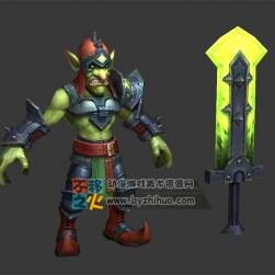 哥布林 士兵 戰(zhàn)士 模型