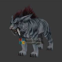 遠(yuǎn)古劍齒獸 Max模型