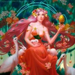 游戲角色素材 天使妖魔角色圖集參考 1025P