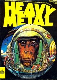 重金屬雜志 《HEAVY METAL》1977年六月期
