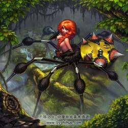 游戲原畫插畫設計師michellehoefener 繪畫作品鑒賞合集