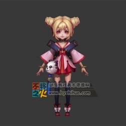 金發(fā) 古裝 可愛 蘿莉 模型