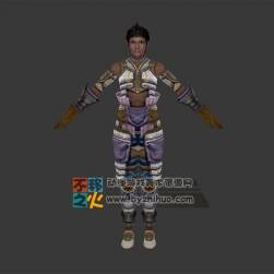 次世代黑人女戰(zhàn)士模型