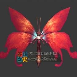 蝴蝶精 妖怪 妖精 模型