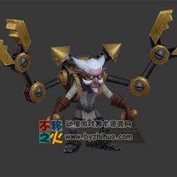 精靈 老頭 機(jī)械 手臂 模型