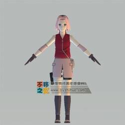 火影 春野櫻 FBX模型