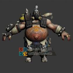 怪人 壯漢 面具男模型