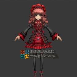 可愛 蘿莉 洛麗塔 模型