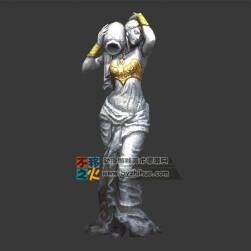 噴泉藝術(shù)石像