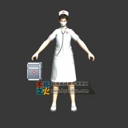 女人 女護(hù)士模型