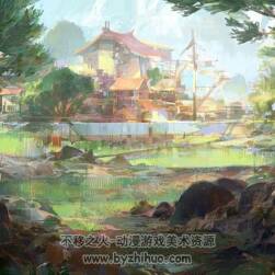 美國藝術(shù)家Theo Prins 風(fēng)景作品 75P