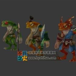 青蛙 嘍啰 士兵 模型