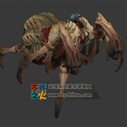 蜘蛛 妖怪 怪物 模型