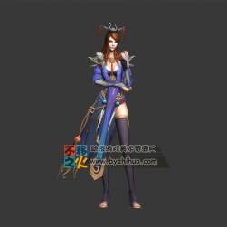 性感 御姐 法師 模型