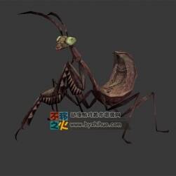 枯葉螳螂 Max模型