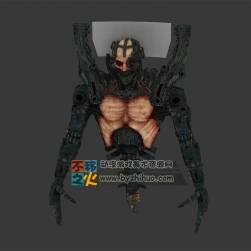 次世代喪尸機(jī)械人造人模型