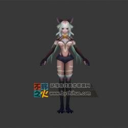 性感 貓兒 少女  模型