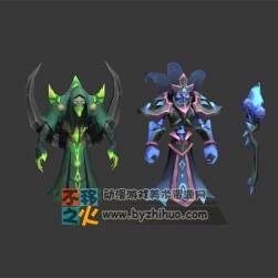 惡魔 妖怪 法師 模型