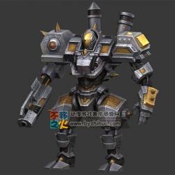 未來 科技 機(jī)械士兵模型