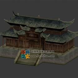 古樓禪院模型