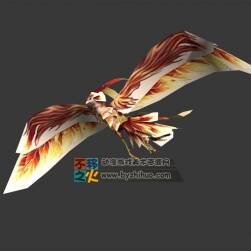 神火鳥 Max模型