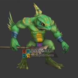 魚人 怪物 妖怪 衛(wèi)兵模型