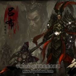 【御龍?jiān)谔臁咳龂?guó)武將原畫 場(chǎng)景原畫 144P