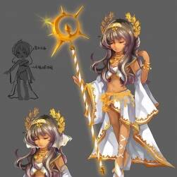 Q版西方魔幻類角色 原畫設(shè)定