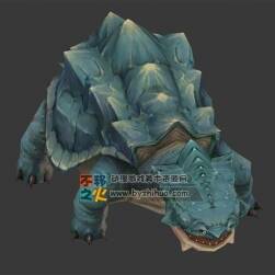 巨型硬背蜥蜴龍 Max模型