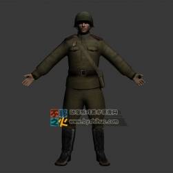 歐美士兵 Max模型