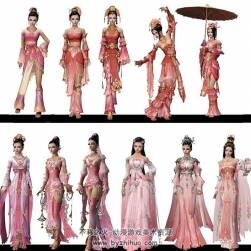 劍三 角色素材參考圖集 151P