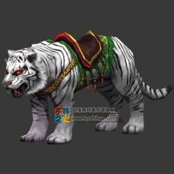 赤眼白虎坐騎 Max模型