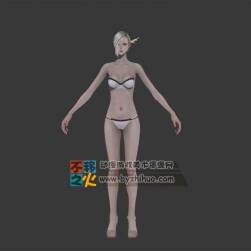 美女 性感 精靈 內(nèi)衣 模型