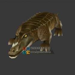 crocodile 鱷魚 Max模型